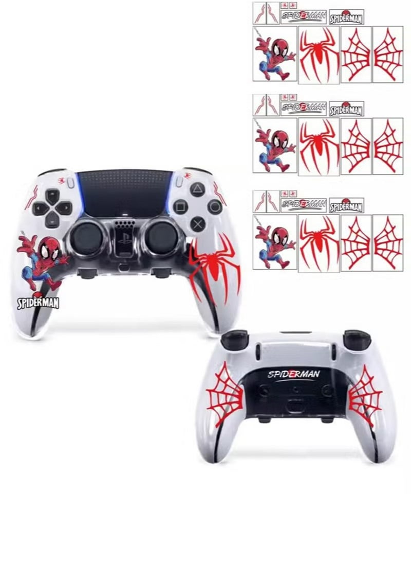 غطاء واقي كريستالي شفاف لوحدة تحكم PS5/PS5 Slim Slim، غطاء حماية كامل للكمبيوتر الشخصي صلب غير قابل للانزلاق بدون تداخل لوحدة التحكم اللاسلكية PS5/PS5 Slim DualSense (شفاف) - Image 1